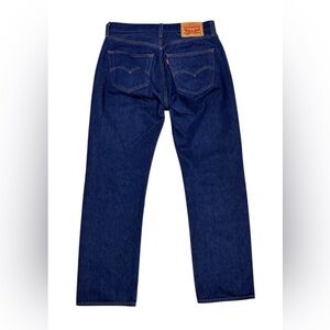 LEVI'S 501 Medium Wash Straight Leg Designer Denim Jeans Pants Mens 32x32